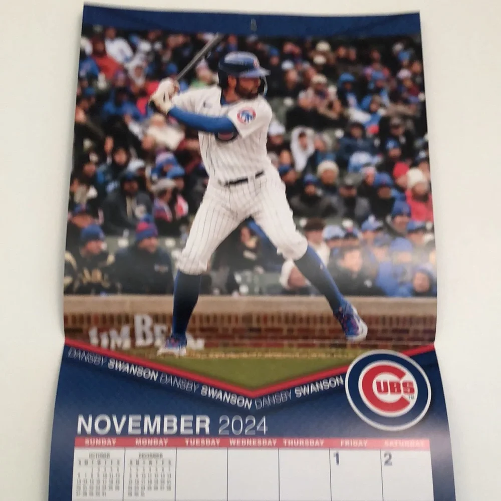 2024 Chicago Cubs Calendar